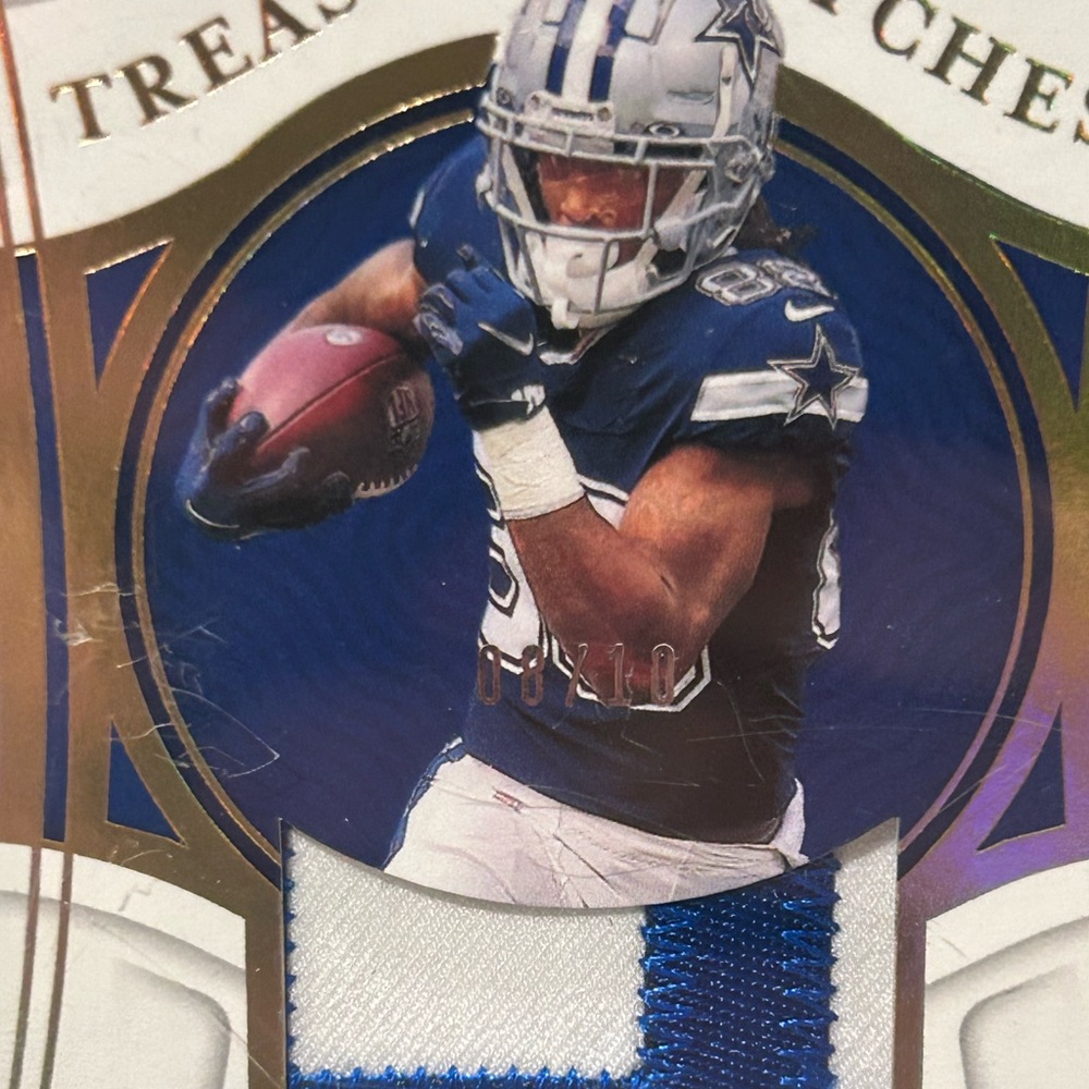 National Treasures CeeDee Lamb 08/10 - Picture 2 of 4